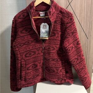 Avalanche Women's Red Fleece Jacket